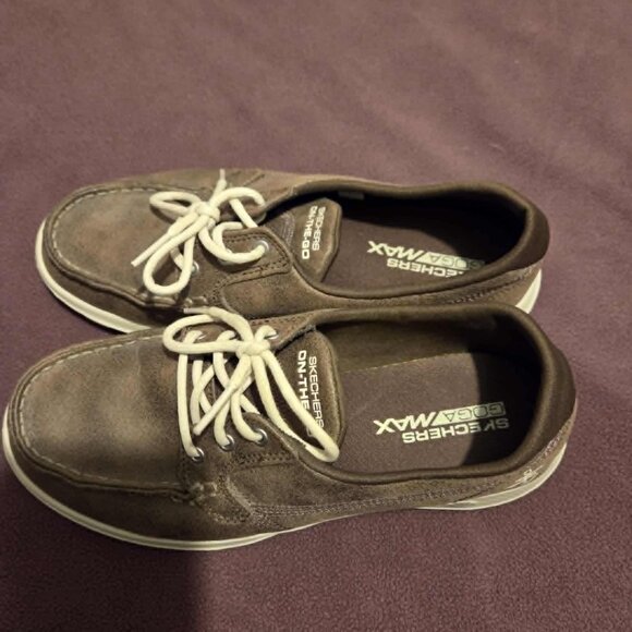 Sketchers Goga Max Women's Shoes Arch Fit Size 7.5 - Picture 2 of 12